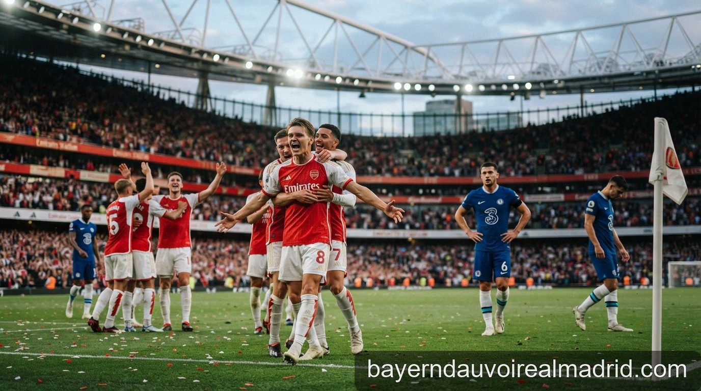Arsenal vs Chelsea: Đại chiến London tại Emirates - Phân tích chiến thuật và dự đoán tỷ số